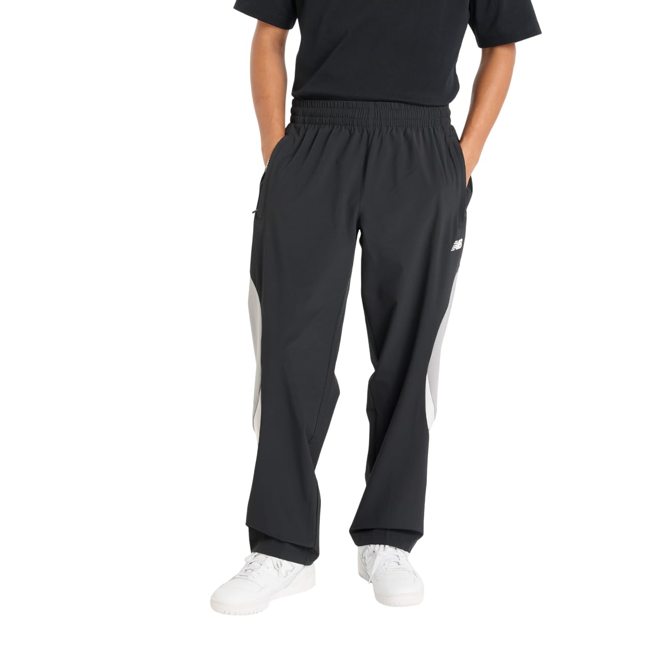 Amazon | [ニューバランス] メンズ Hoops ウーブントラックパンツ